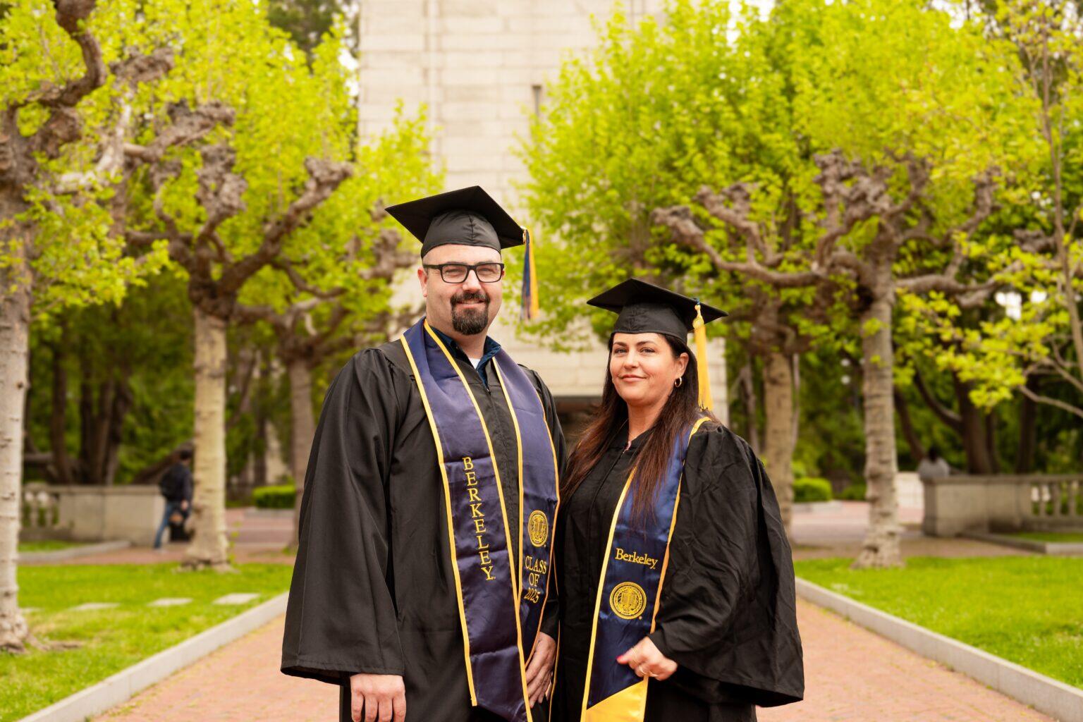 Siblings Ryan and Melissa Mattson majored in history and found a campus supportive of students whose path to high education came later in life.