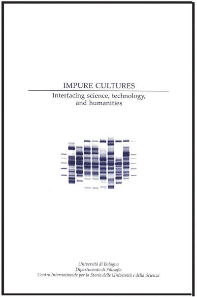 "Impure Cultures," co-edited by Massimo Mazzotti